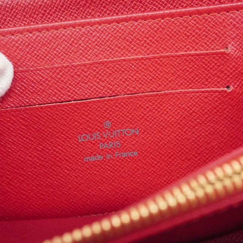 Louis Vuitton Long Wallet Monogram - Cherry / Collaboration With Takashi