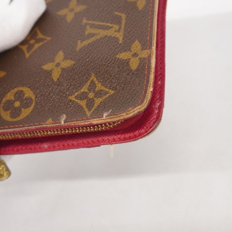 Louis Vuitton Long Wallet Monogram - Cherry / Collaboration With Takashi