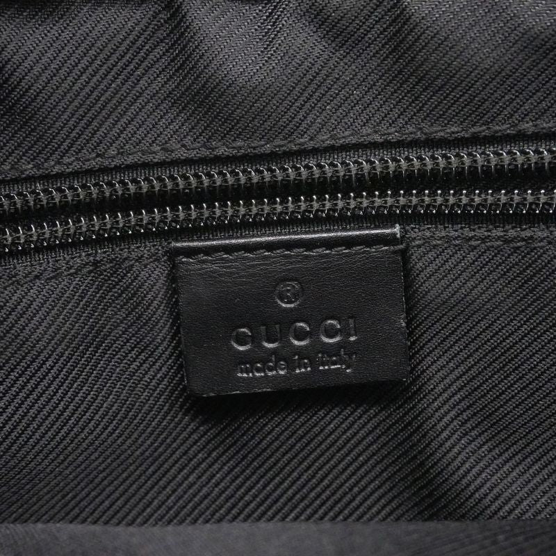 Gucci Handbag 28893 Denim Black Silver Hardware Women