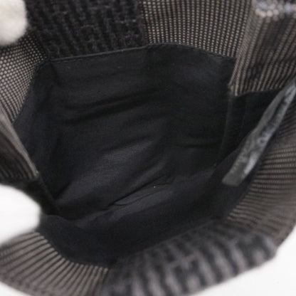 Hermes Shoulder Bag Her Line Pochette Canvas Gray Ladies