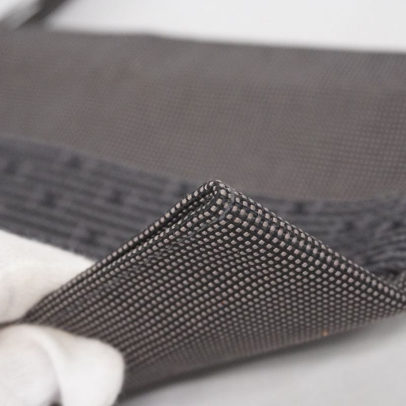 Hermes Shoulder Bag Her Line Pochette Canvas Gray Ladies