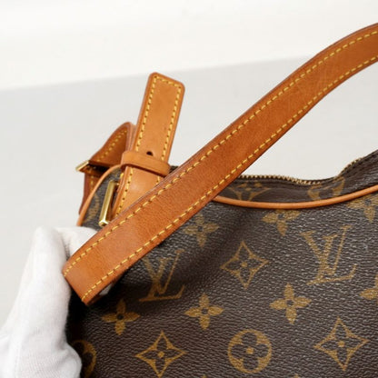Louis Vuitton Shoulder Bag Monogram Pochette Croissant M51510 Brown Ladies