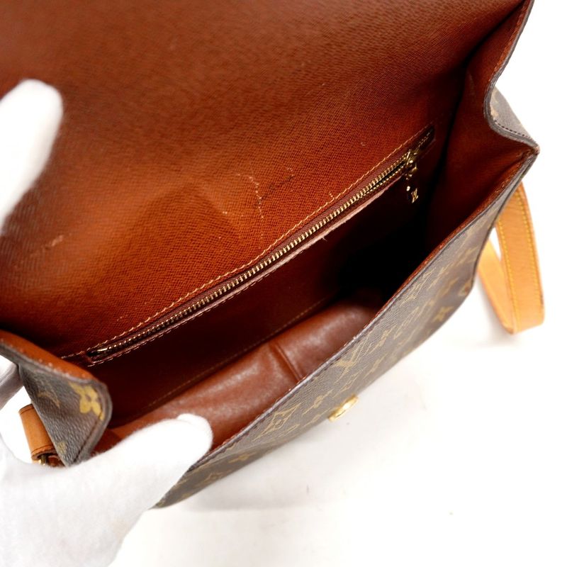 Louis Vuitton Shoulder Bag Monogram Saint-cloud GM M51242 Brown Ladies