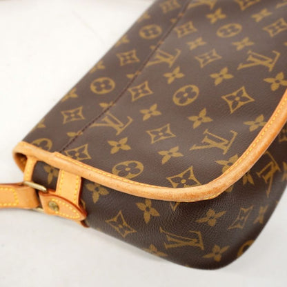 Louis Vuitton Shoulder Bag Monogram Sologne M42250 Brown Ladies