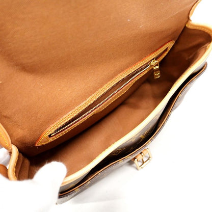 Louis Vuitton Shoulder Bag Monogram Sologne M42250 Brown Ladies