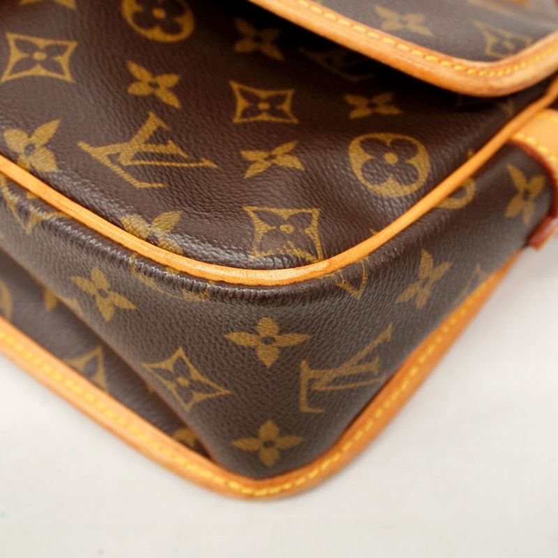 Louis Vuitton Shoulder Bag Monogram Sologne M42250 Brown Ladies