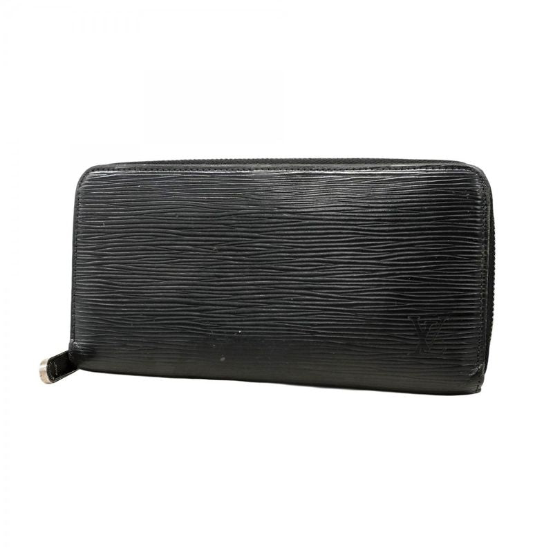 Louis Vuitton Epi Zippy Wallet M60072 Noir Black Men Women Unisex