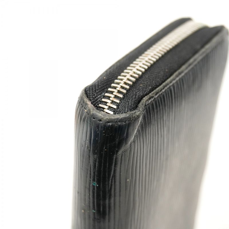 Louis Vuitton Epi Zippy Wallet M60072 Noir Black Men Women Unisex