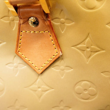 Louis Vuitton Tote Bag Vernis Houston M91004 Beige Women's