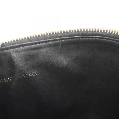 Chanel Vanity Bag Caviar Skin Black Gold Hardware Women