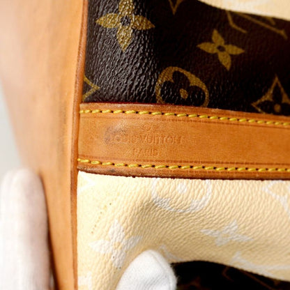 Louis Vuitton Shoulder Bag Monogram Rayures Petite Noe M40564 Brown Beige Ladies