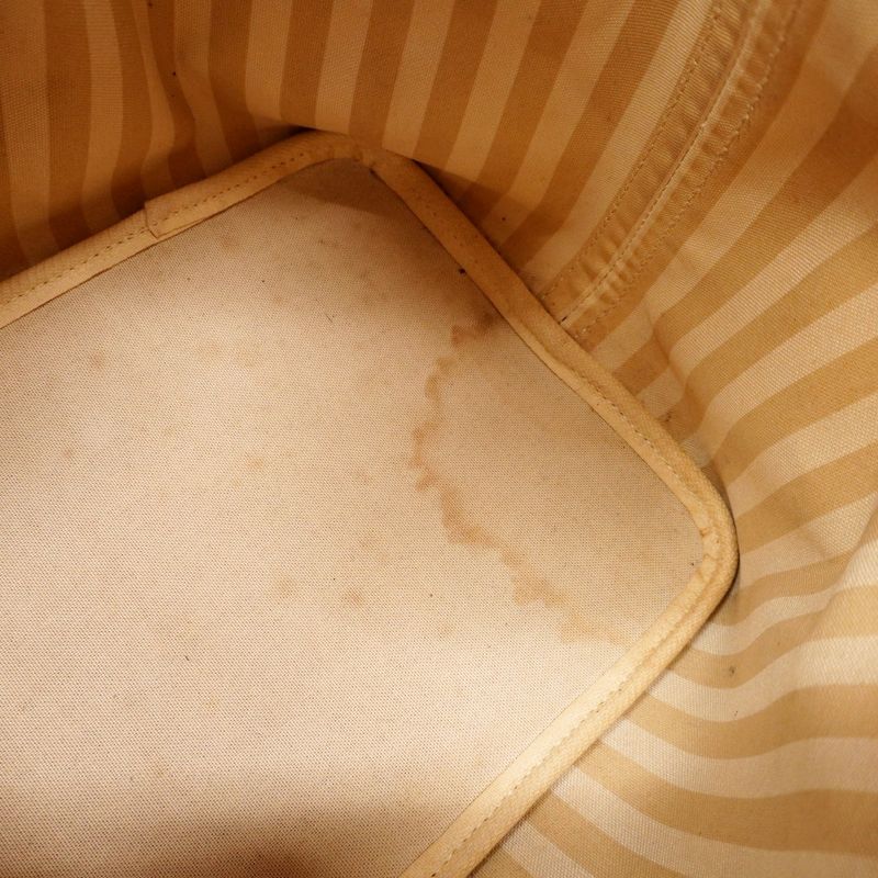 Louis Vuitton Shoulder Bag Monogram Rayures Petite Noe M40564 Brown Beige Ladies