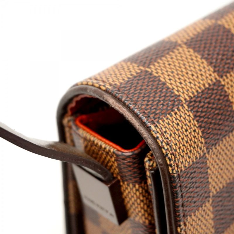 Louis Vuitton Shoulder Bag Damier Tribeccaron N51160 Ebene Womens