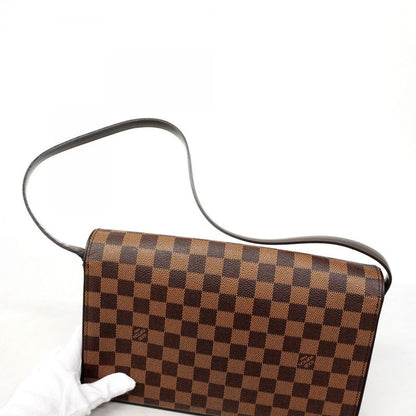 Louis Vuitton Shoulder Bag Damier Tribeccaron N51160 Ebene Womens
