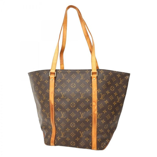 Louis Vuitton Tote Bag Monogram Sac Shopping M51108 Brown Ladies
