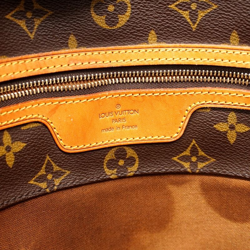 Louis Vuitton Tote Bag Monogram Sac Shopping M51108 Brown Ladies