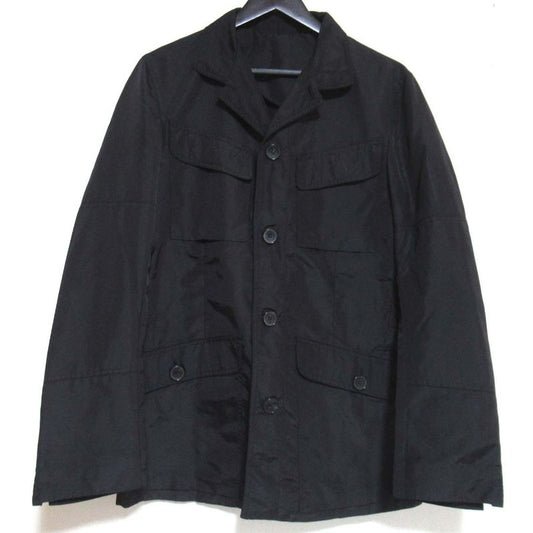 Good Gucci Tom Ford Period Nylon Hunting Jacket Size 44 Black Men's Used