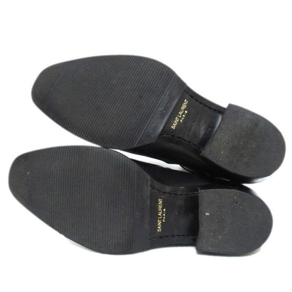 Saint Laurent Paris Leather Wyatt Boots Ankle Boots Size 39 Equivalent to 24cm