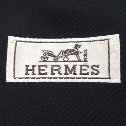 Good Hermes Super140s Leather Trim Elbow Patch Single Tailored Jacket Size 50