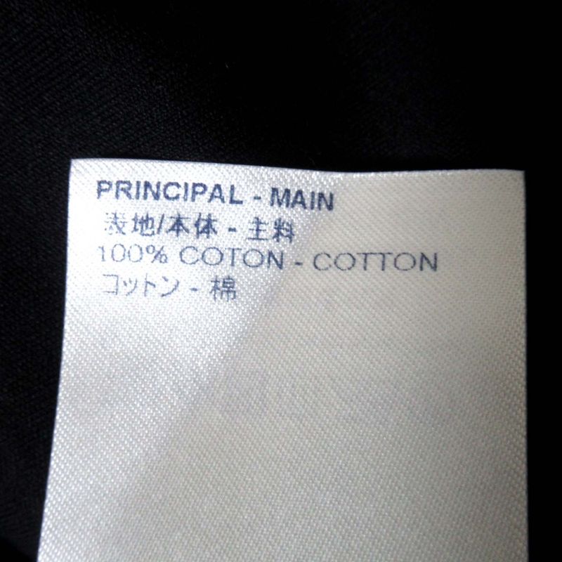 Louis Vuitton Damier Pocket Short Sleeve T-Shirt Size M Black Men's Used