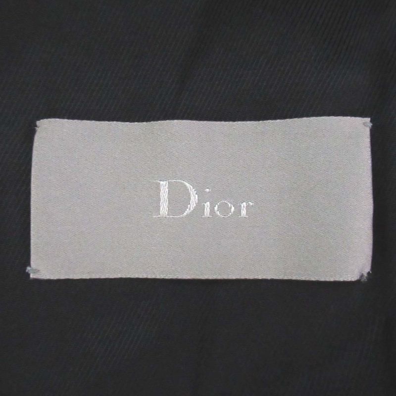 03aw Dior Homme Dior Homme Luster Period Wool Cashmere Blend Double Breasted