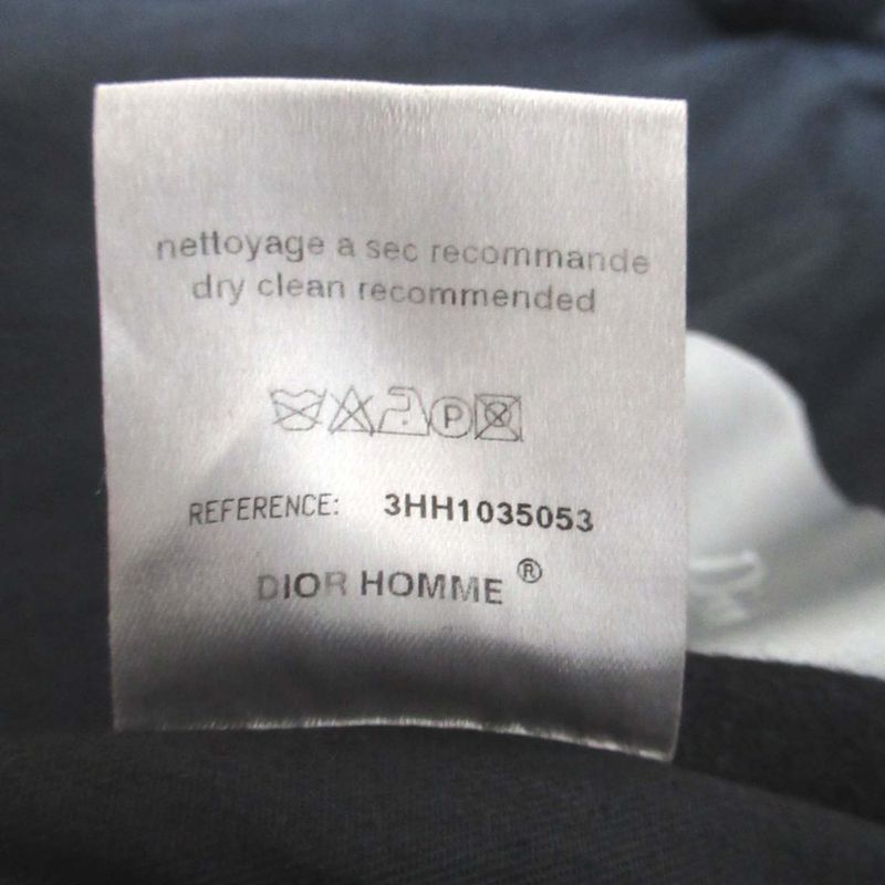 03aw Dior Homme Dior Homme Luster Period Wool Cashmere Blend Double Breasted