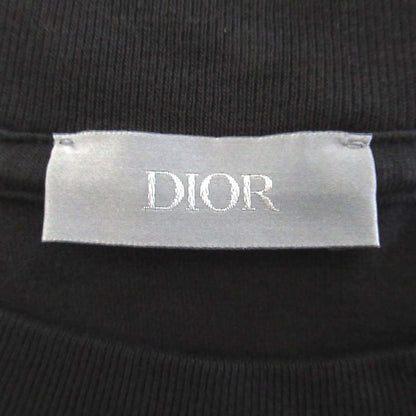 24aw Christian Dior Lily of the Valley Short Sleeve T-Shirt Size S Black Mens