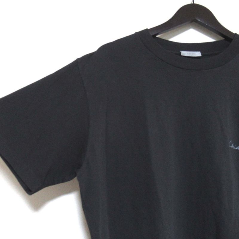 24aw Christian Dior Lily of the Valley Short Sleeve T-Shirt Size S Black Mens