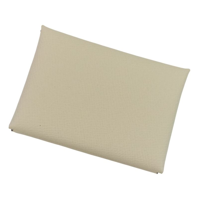 Unused Hermes Calvi Duo Epson Card Case Stamped B Mata Women's Used