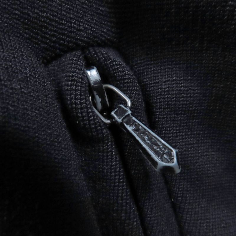 CHANEL Vintage 98A P12059v06804 Wool Coco Mark Button Gathered Design Coat