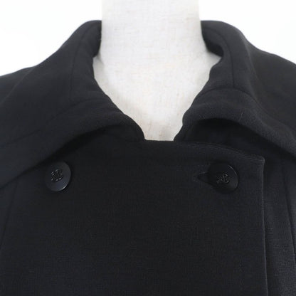 CHANEL Vintage 98A P12059v06804 Wool Coco Mark Button Gathered Design Coat
