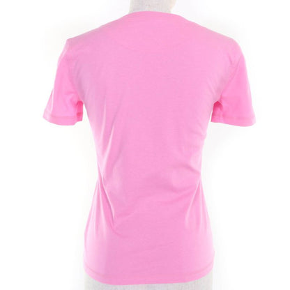 Hermes 23SS 3e4625dl Canoe 100% Cotton Chaine D'ancre Short Sleeve T-shirt Pink