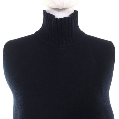 Christian DIOR 15dob412i099 97% Cashmere Oblique Logo High Neck Reversible Knit