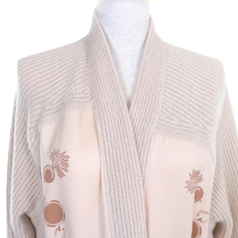 Hermes 23AW 3h2840d1 Les Tambours Finesse Les Tambours Finesse Silk Cashmere