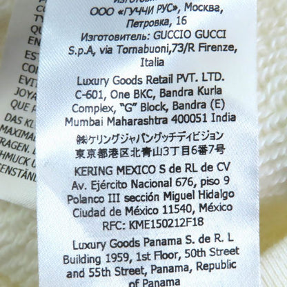 Gucci 24SS 760367 100% Cotton Logo Embroidery High Neck Sweatshirt Mini Dress