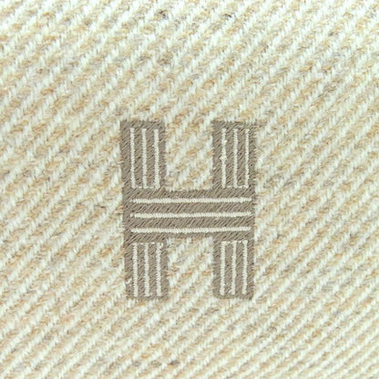 Hermes Brid-a-Brac PM Au Carre 100% Wool Segre Silver Hardware Serie Button