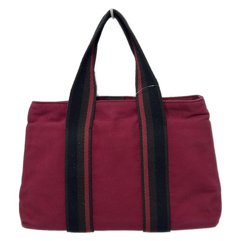 Hermes Tote Bag Troca Horizontal PM Red×brown×multi Leather