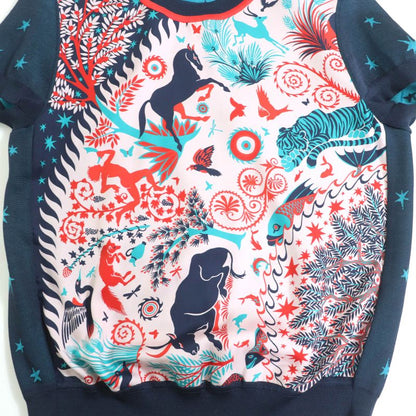 Hermes 23SS 3e2808d4 LE Charme D'orphee Silk Switch Twill Laine Short Sleeves