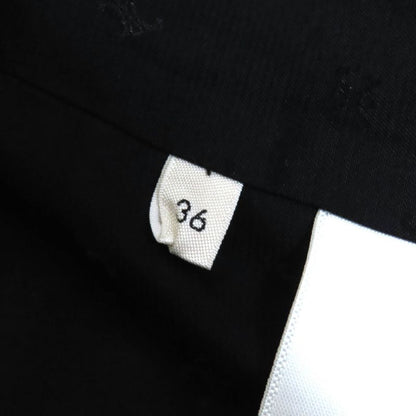 Celine 2v890403i Eddy Period Wool Tweed Porter Jacket Collarless Jacket Black