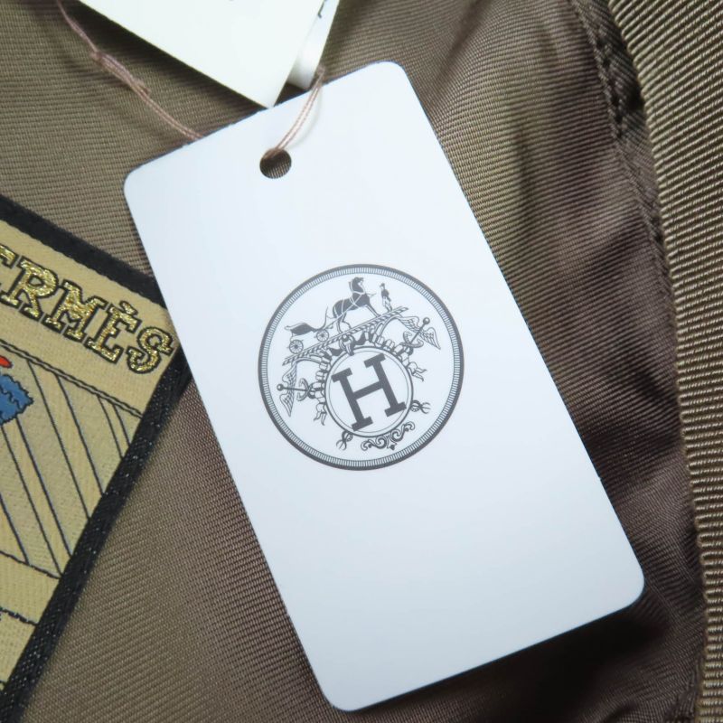 Hermes Deauville 100% Cashmere Silver Hardware Serie Hardware Casket Brownish