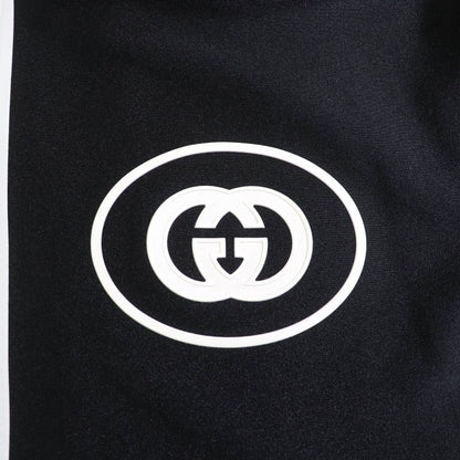 Gucci 22AW 688615 Interlocking G Cropped Spark Ring Long Sleeve Track Top Cut