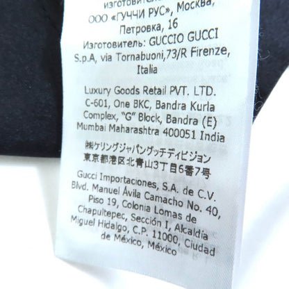 Gucci 22AW 688615 Interlocking G Cropped Spark Ring Long Sleeve Track Top Cut