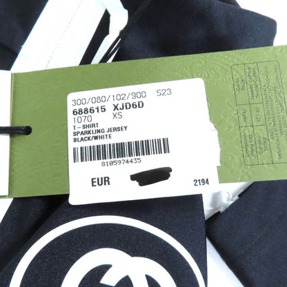 Gucci 22AW 688615 Interlocking G Cropped Spark Ring Long Sleeve Track Top Cut