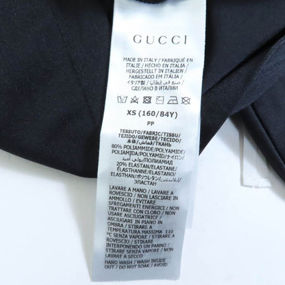 Gucci 22AW 688615 Interlocking G Cropped Spark Ring Long Sleeve Track Top Cut