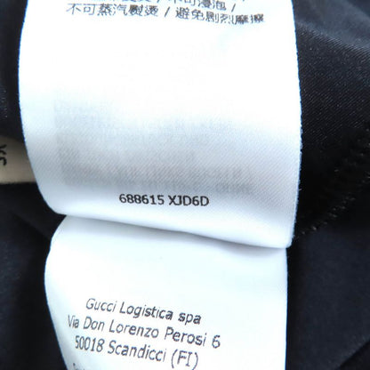 Gucci 22AW 688615 Interlocking G Cropped Spark Ring Long Sleeve Track Top Cut