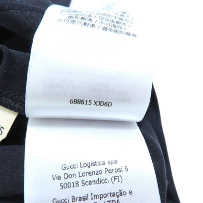 Gucci 22aw 688615 Interlocking G Cropped Spark Ring Long Sleeve Track Top Cut