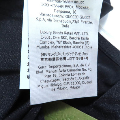 Gucci 22aw 688615 Interlocking G Cropped Spark Ring Long Sleeve Track Top Cut