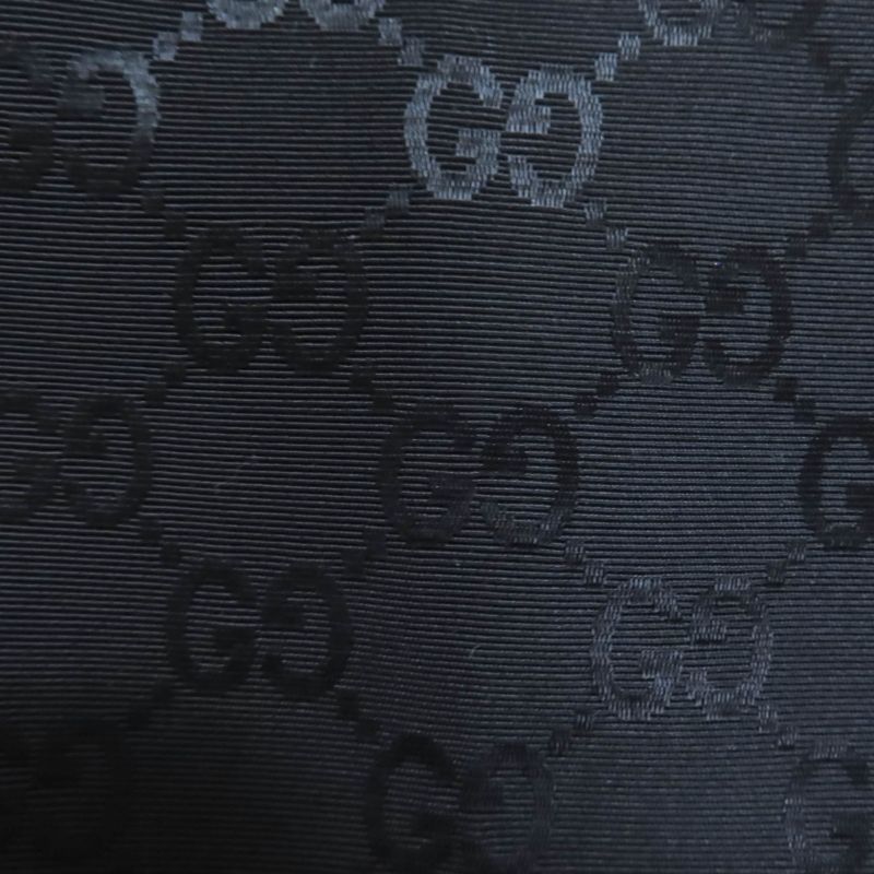 Gucci 664408 GG Pattern Center Press Cotton Pants Bottoms Black 36 Made In