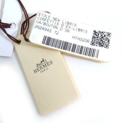 Hermes 262494s New Livris Cashmere Silk Shawl Orange Made In France Women