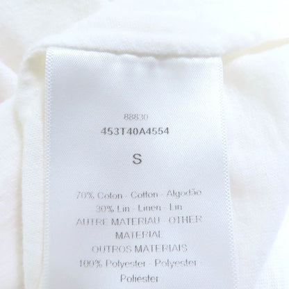 Christian DIOR 453t40a4554 Cotton Linen MISS DIOR Graffiti Crew Neck Short